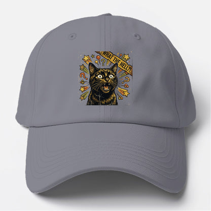 What The Hell Cat Baseball Cap