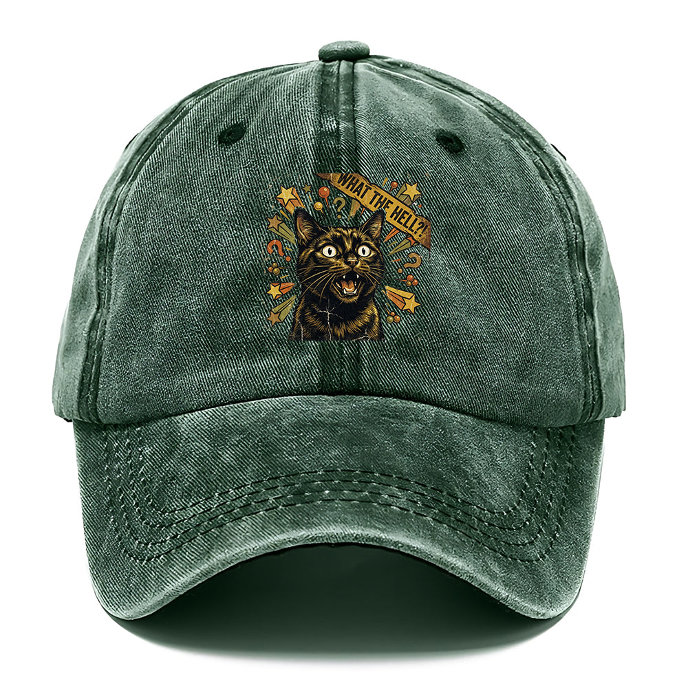 What The Hell Cat Classic Cap