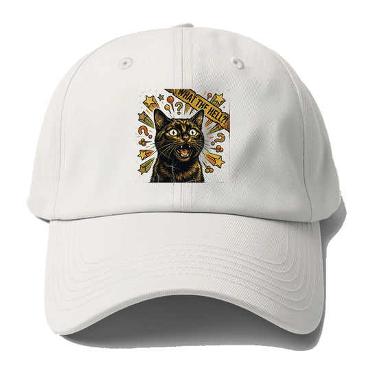 What The Hell Cat Baseball Cap