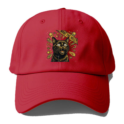 What The Hell Cat Baseball Cap