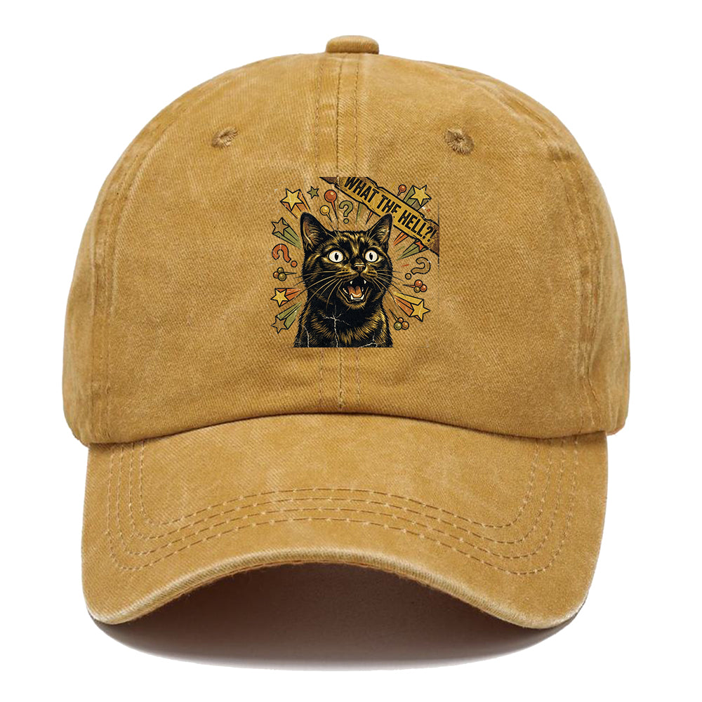 What The Hell Cat Classic Cap