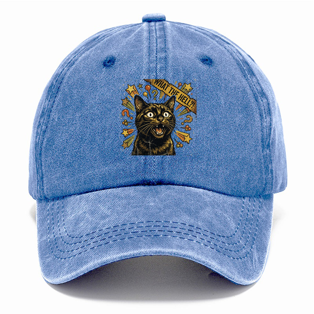 What The Hell Cat Classic Cap