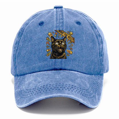 What The Hell Cat Classic Cap