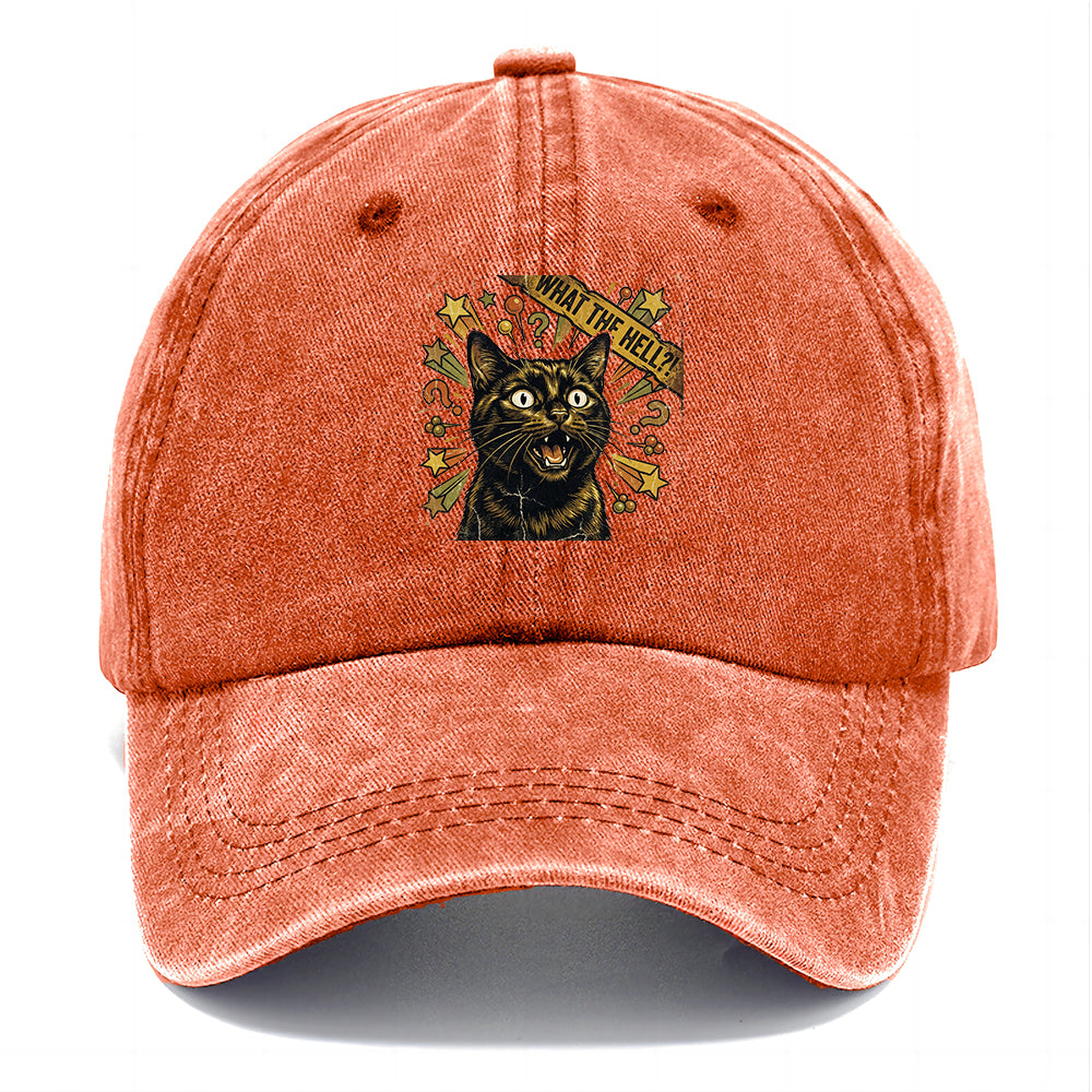 What The Hell Cat Classic Cap
