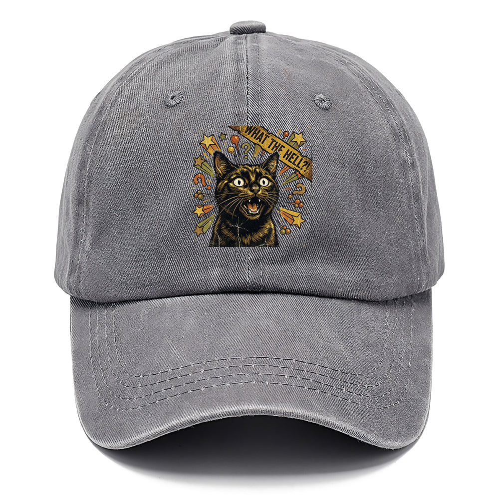 What The Hell Cat Classic Cap