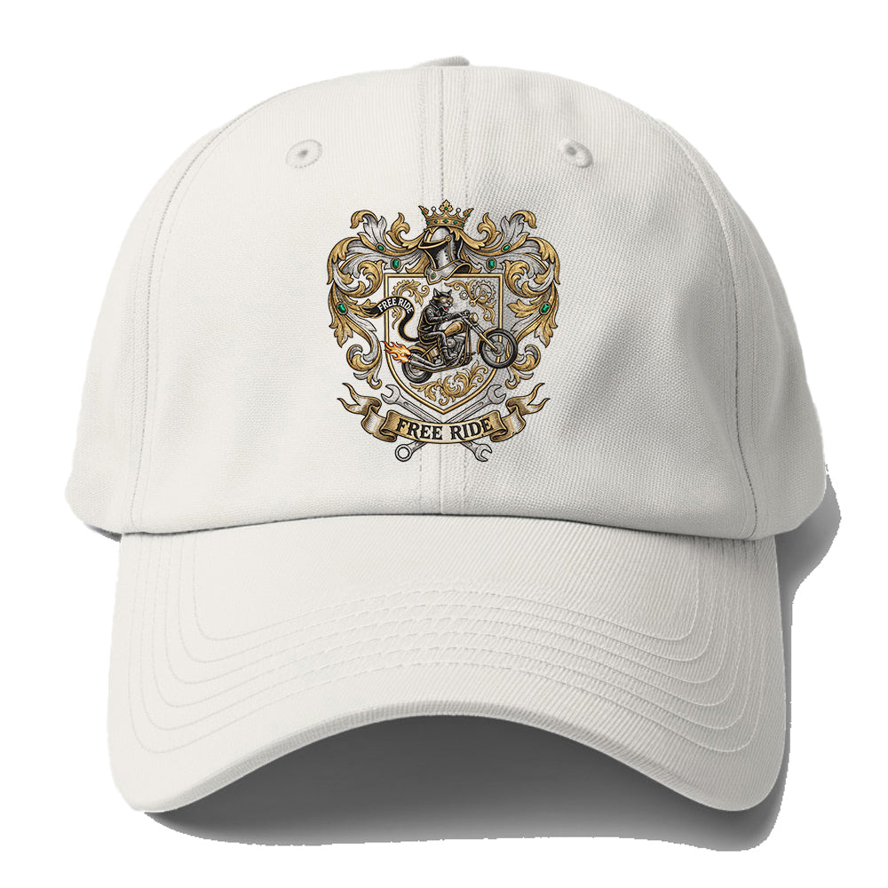 Free Ride Cat Baseball Cap