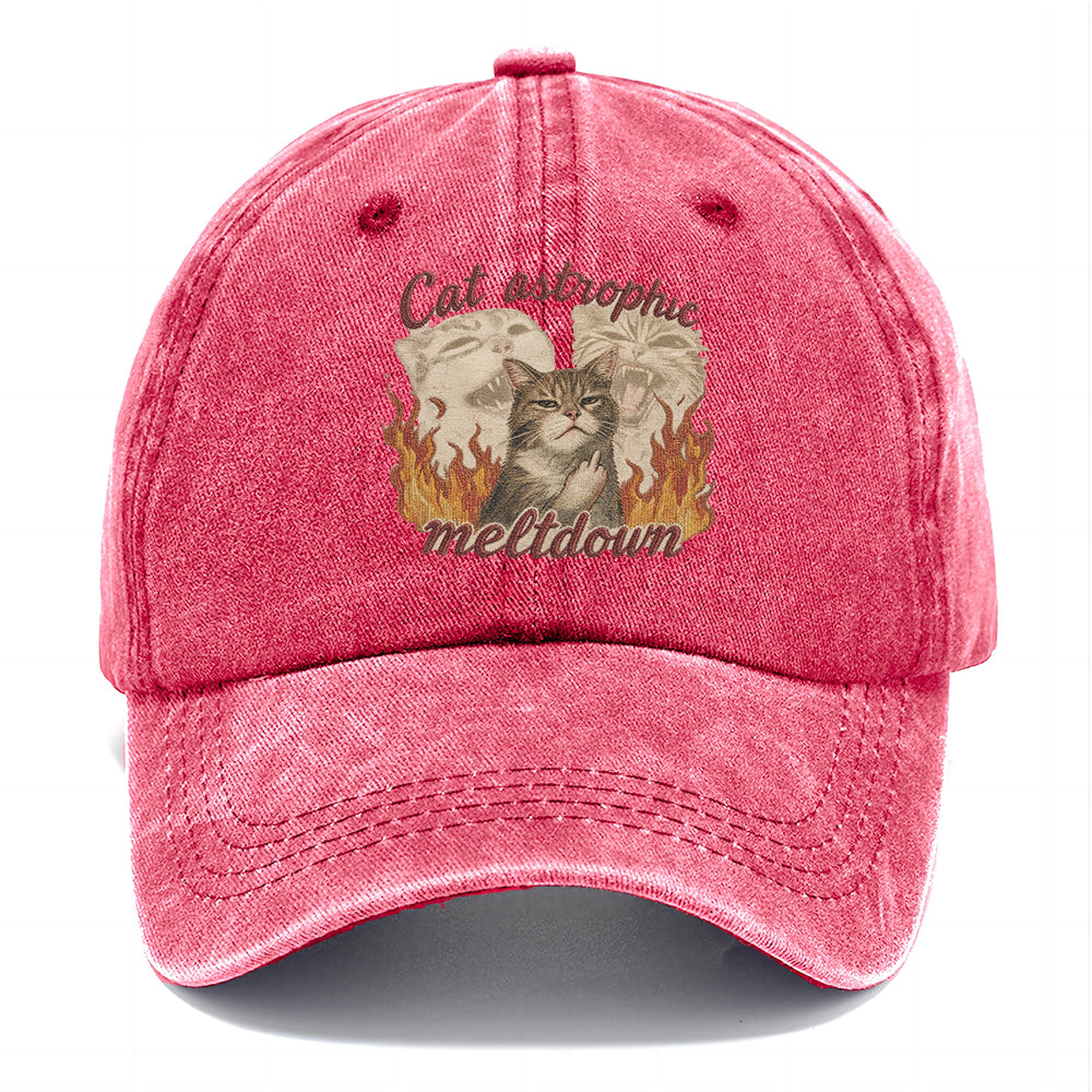 Cat Astrophic Meltdown Classic Cap