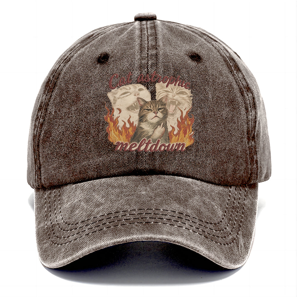 Cat Astrophic Meltdown Classic Cap