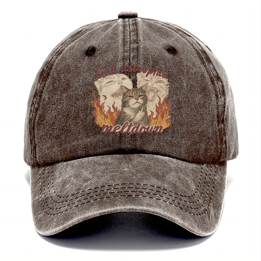 Cat Astrophic Meltdown Classic Cap