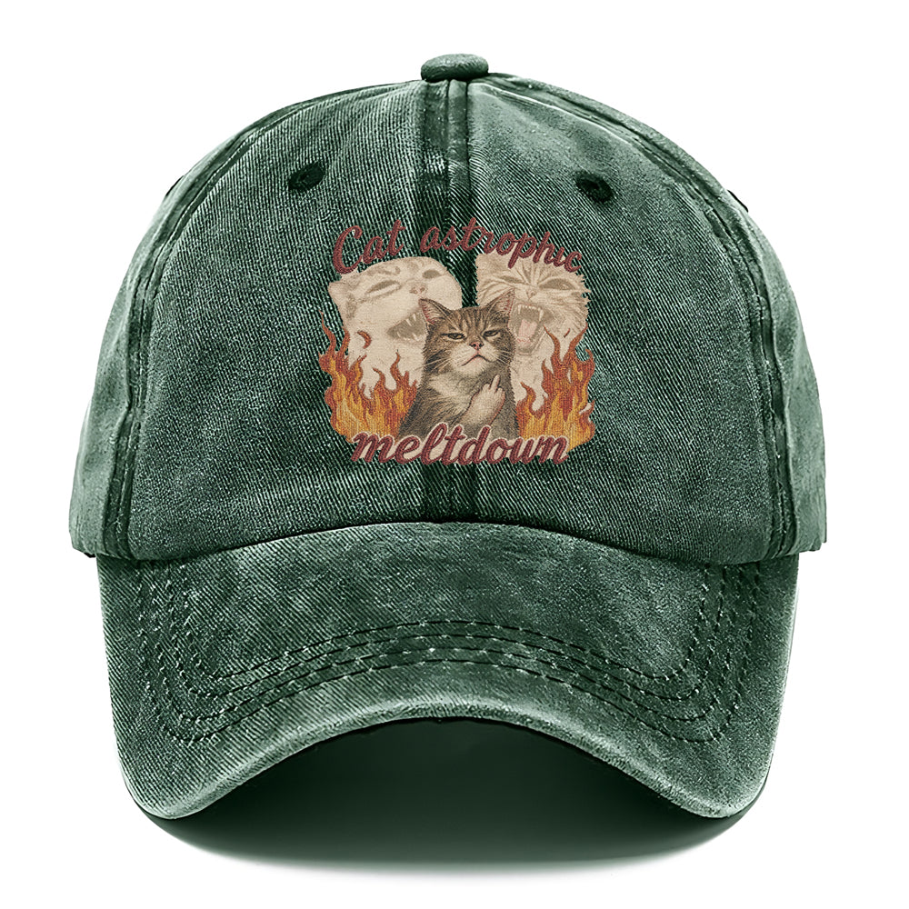Cat Astrophic Meltdown Classic Cap