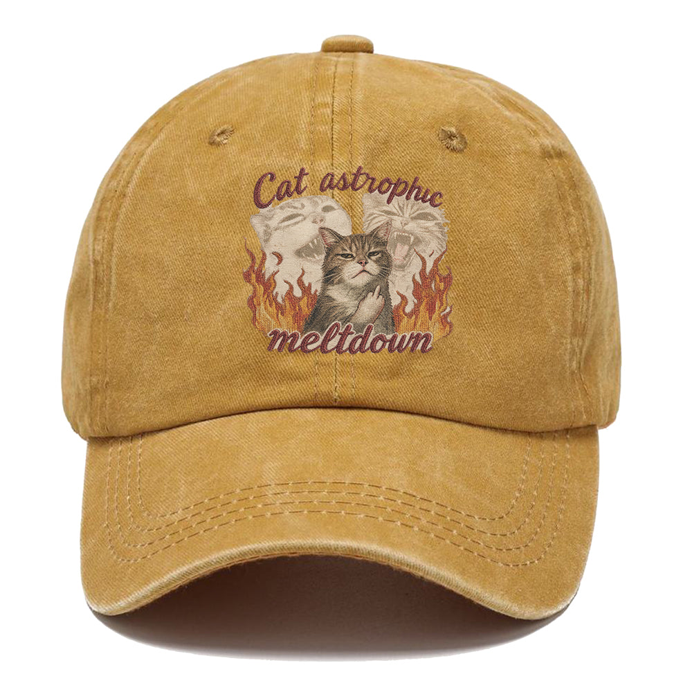 Cat Astrophic Meltdown Classic Cap