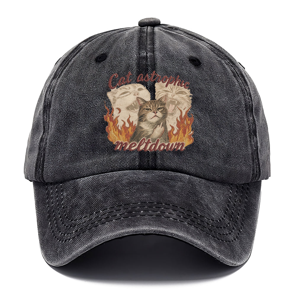 Cat Astrophic Meltdown Classic Cap