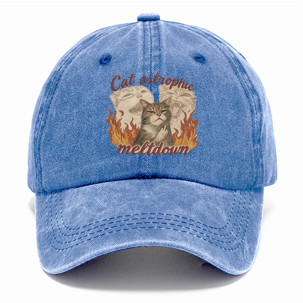 Cat Astrophic Meltdown Classic Cap