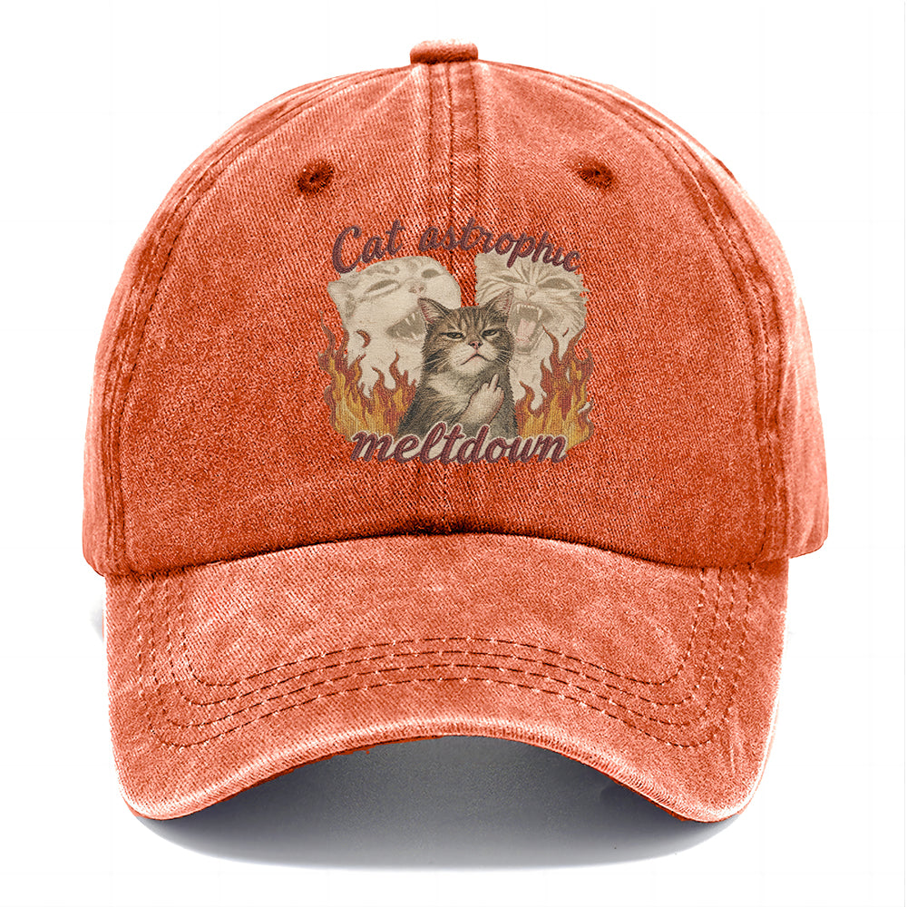 Cat Astrophic Meltdown Classic Cap