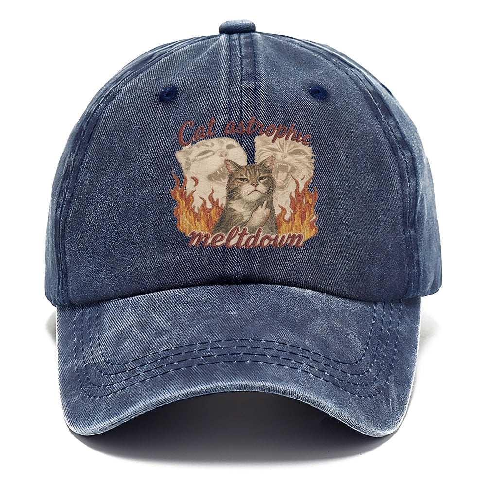 Cat Astrophic Meltdown Classic Cap
