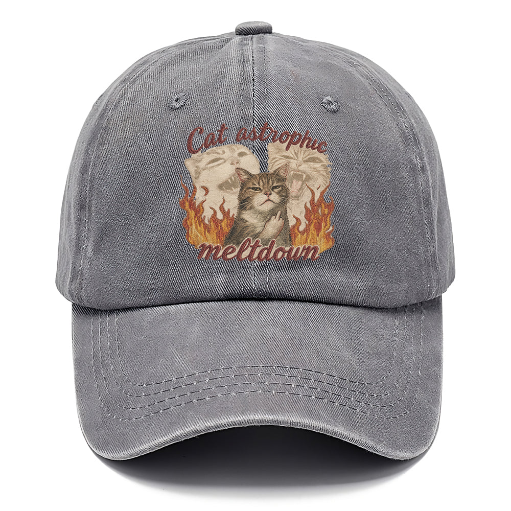Cat Astrophic Meltdown Classic Cap
