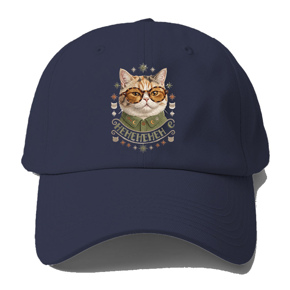 Heheheh Cat Baseball Cap