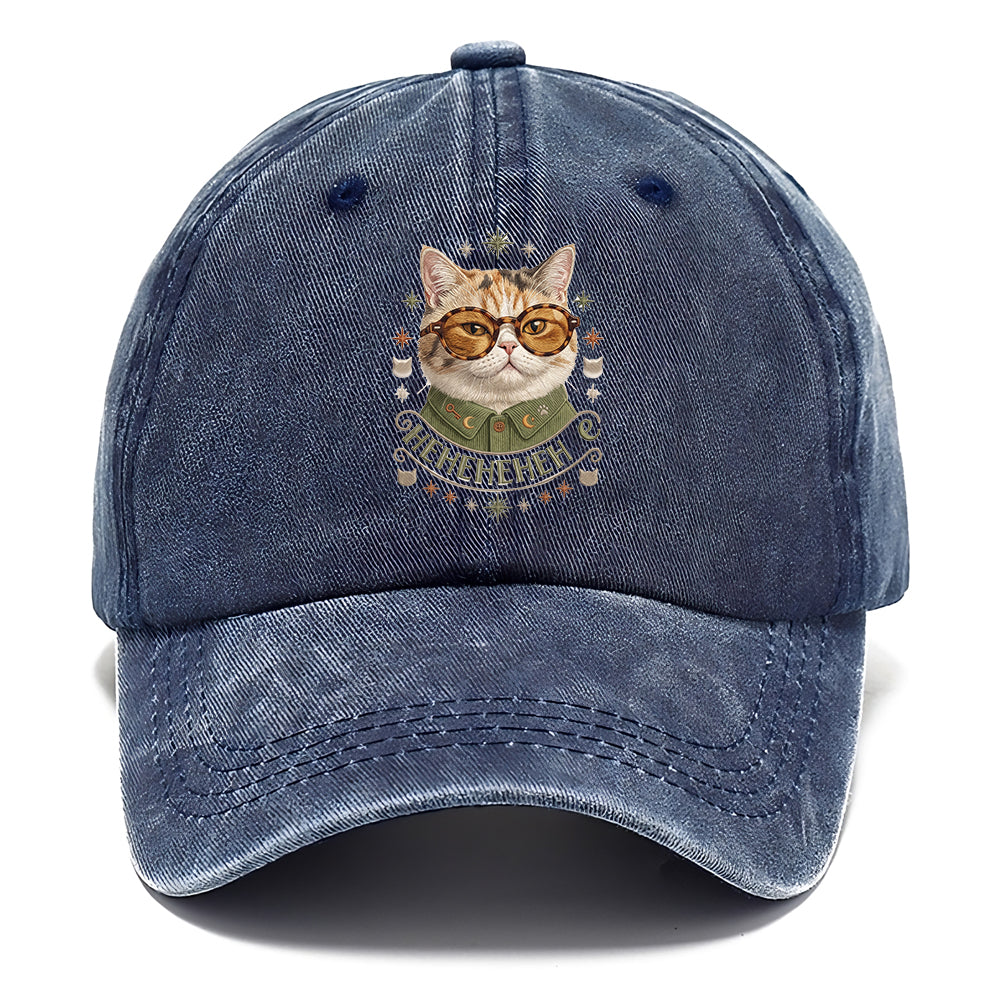 Heheheh Cat Classic Cap