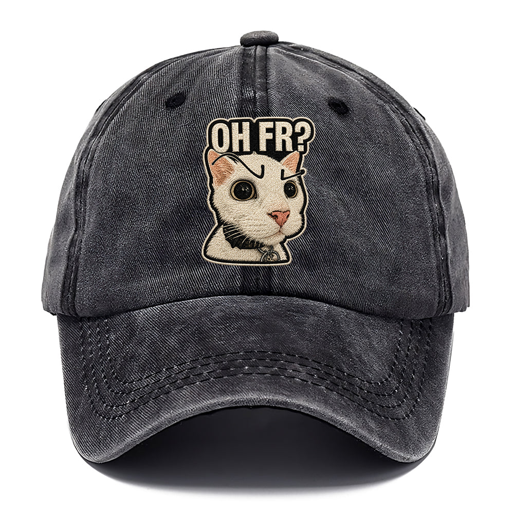 Oh Fr White Cat Classic Cap