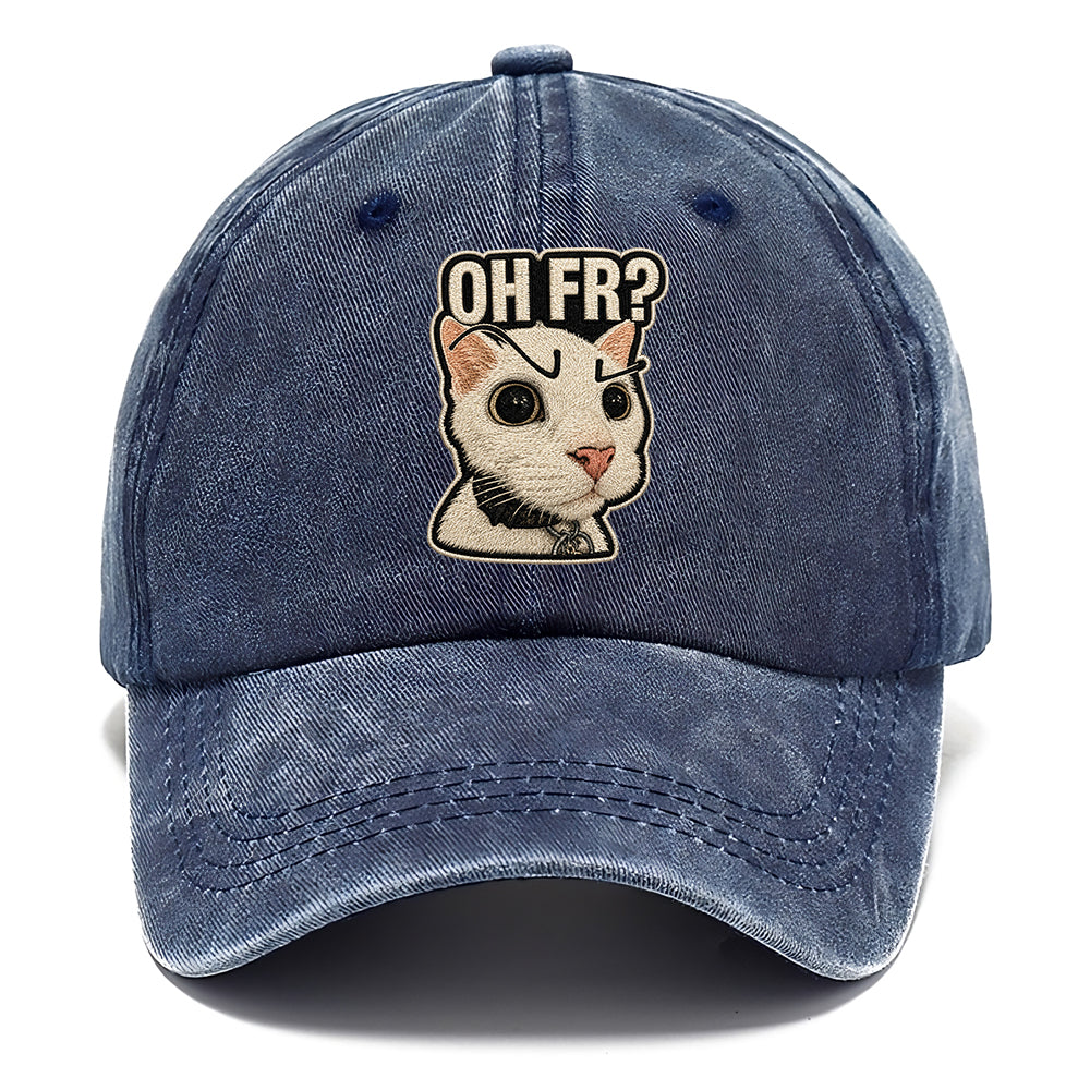 Oh Fr White Cat Classic Cap