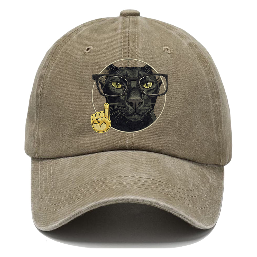 Black Cat Glasses Classic Cap