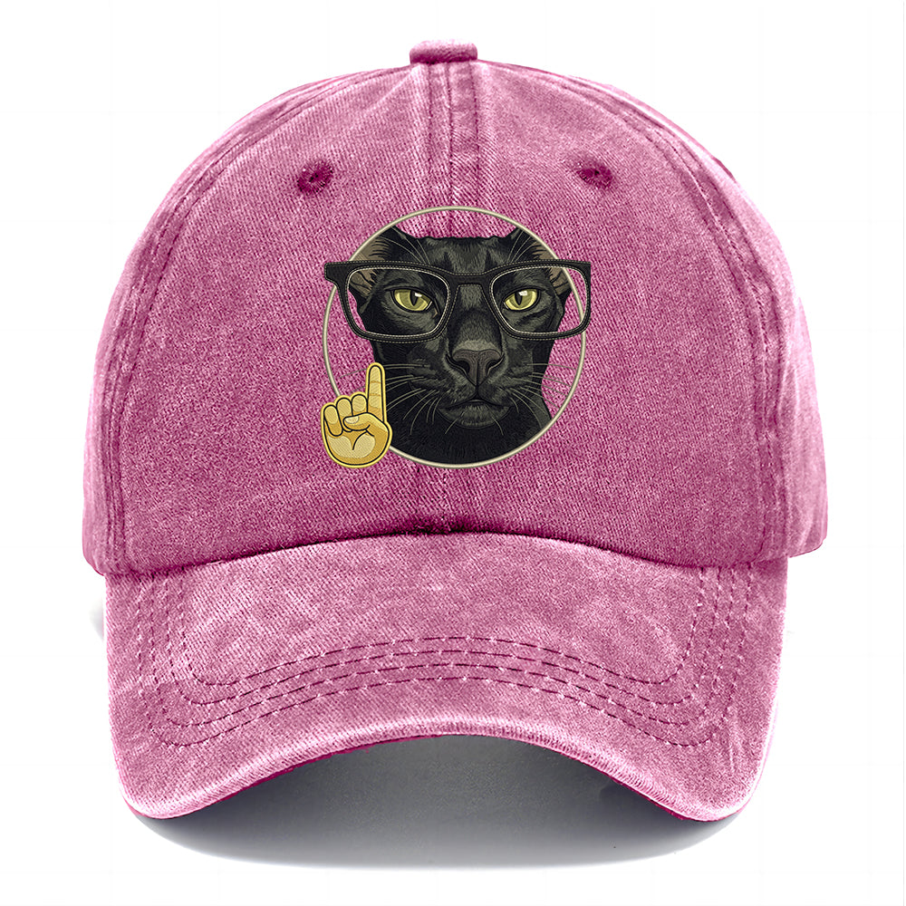 Black Cat Glasses Classic Cap