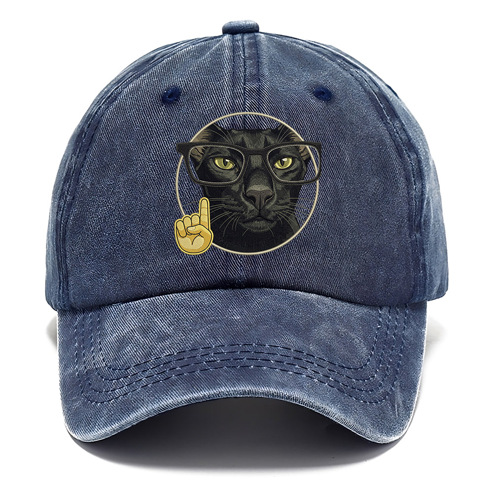 Black Cat Glasses Classic Cap