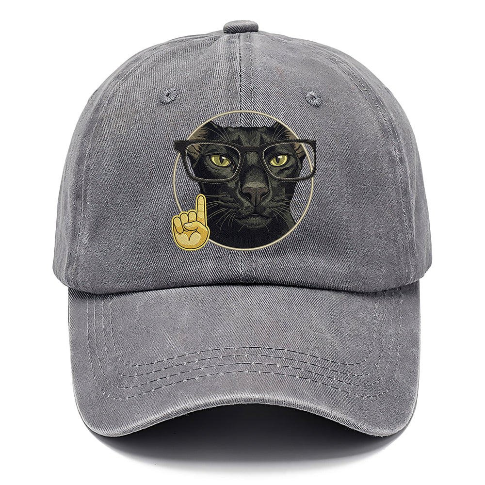 Black Cat Glasses Classic Cap