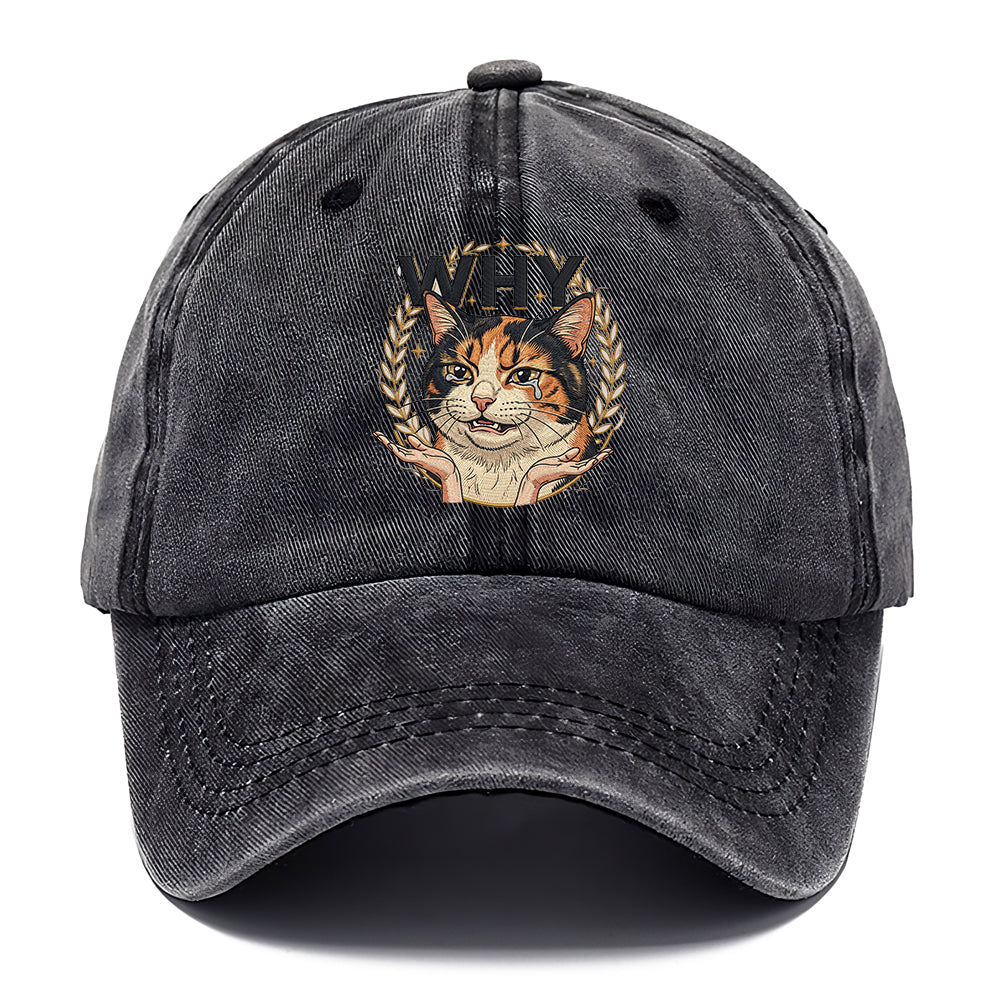 Why Crying Cat Classic Cap