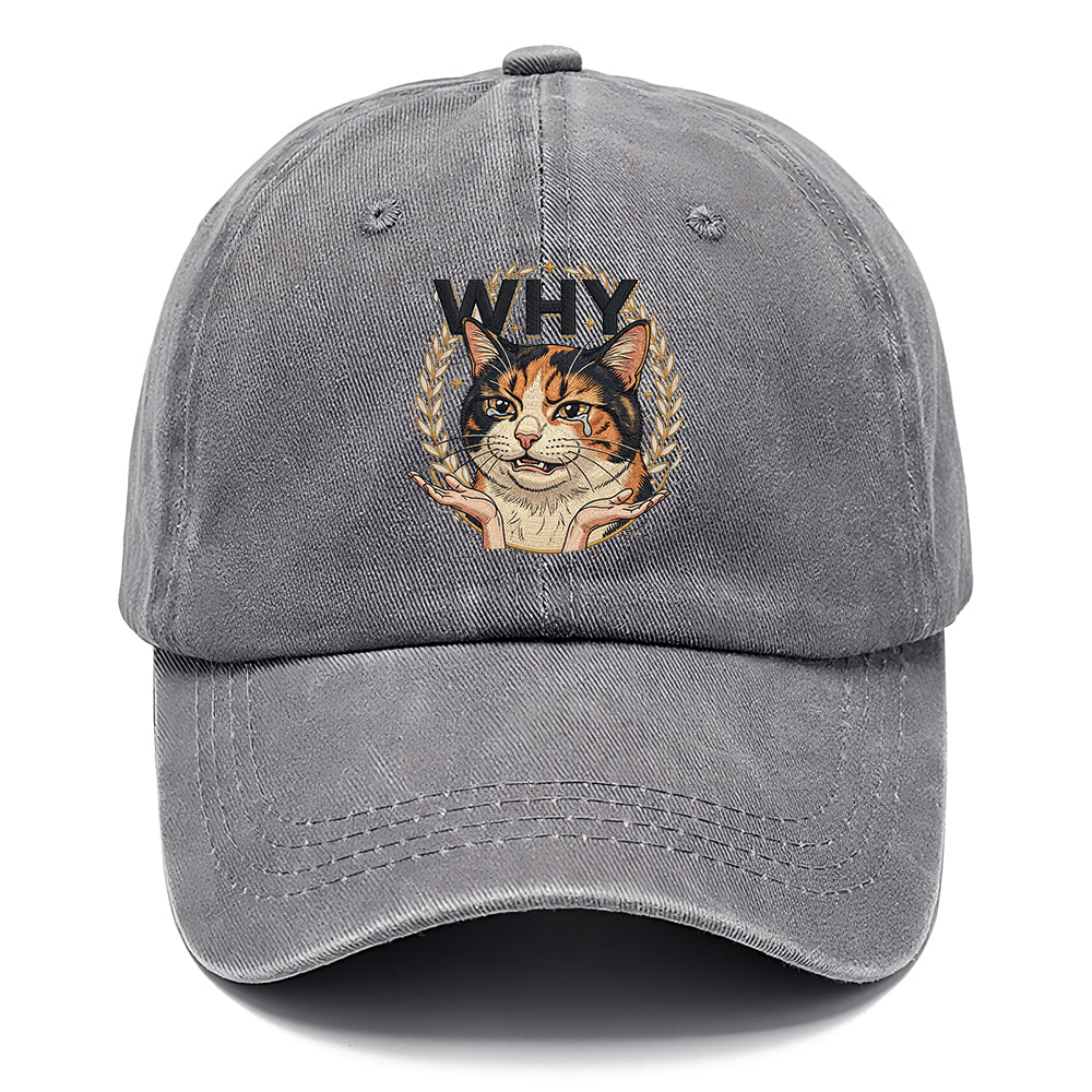 Why Crying Cat Classic Cap