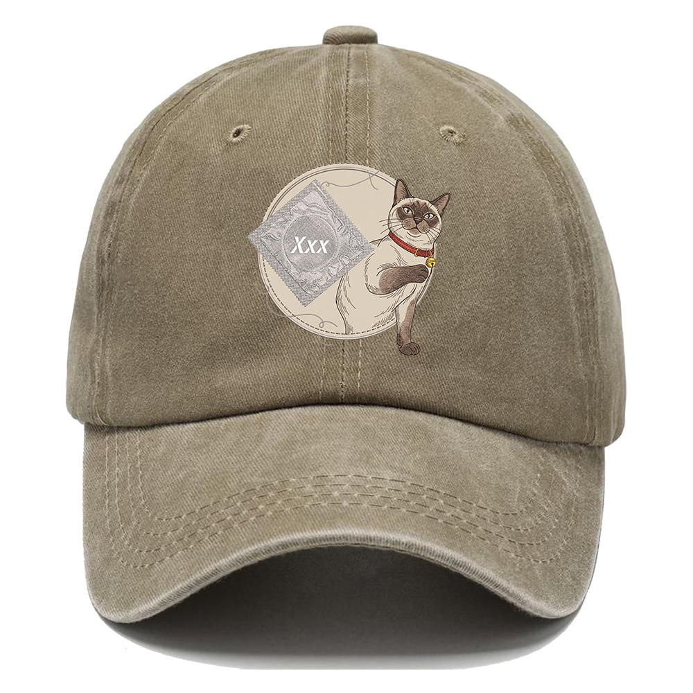 Siamese Patch Cat Classic Cap