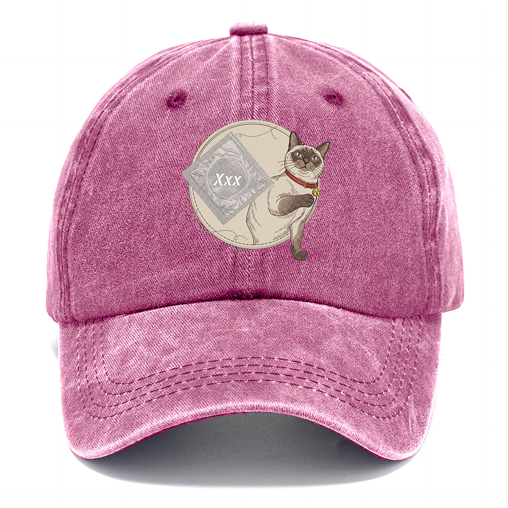 Siamese Patch Cat Classic Cap