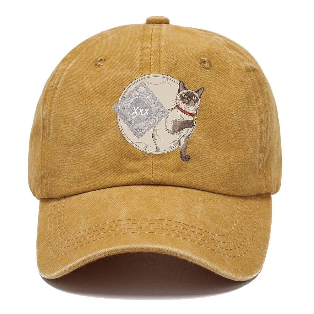 Siamese Patch Cat Classic Cap