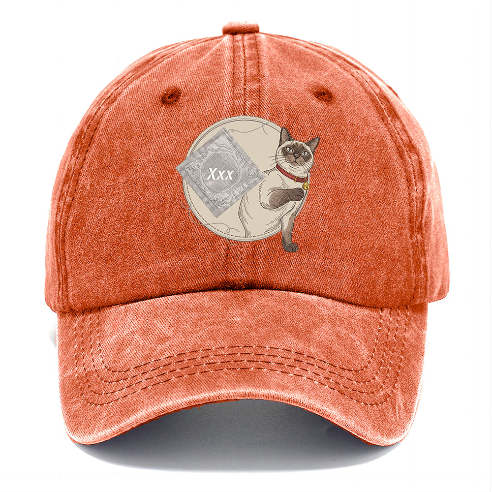 Siamese Patch Cat Classic Cap