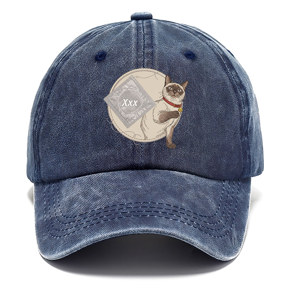 Siamese Patch Cat Classic Cap