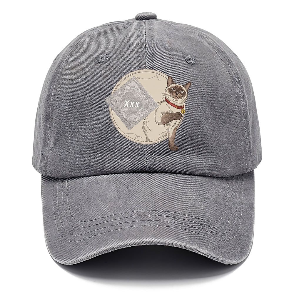 Siamese Patch Cat Classic Cap
