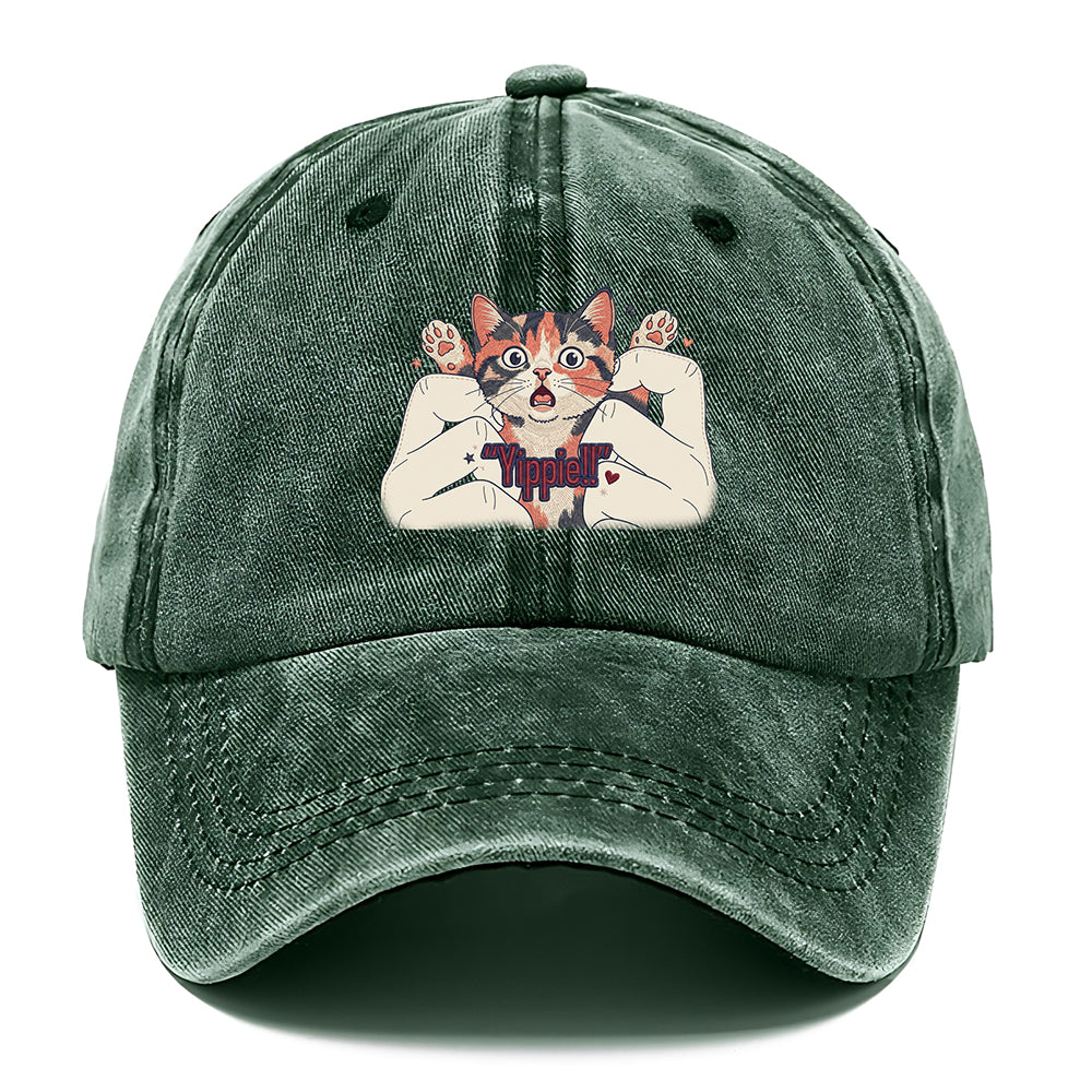 Yippie Cat Fun Classic Cap