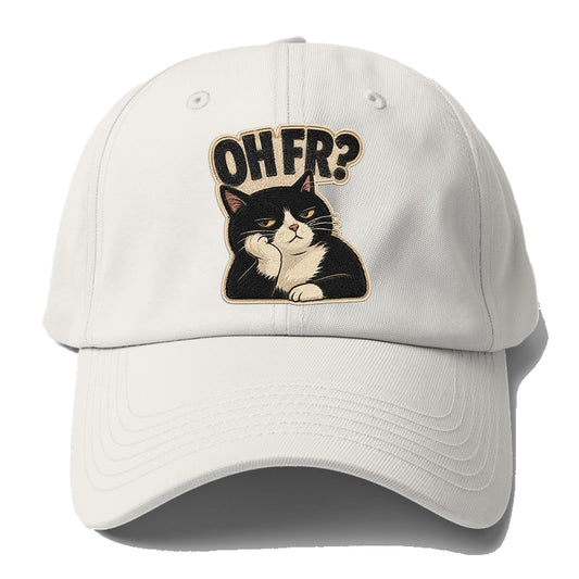 Oh Fr Cat Baseball Cap
