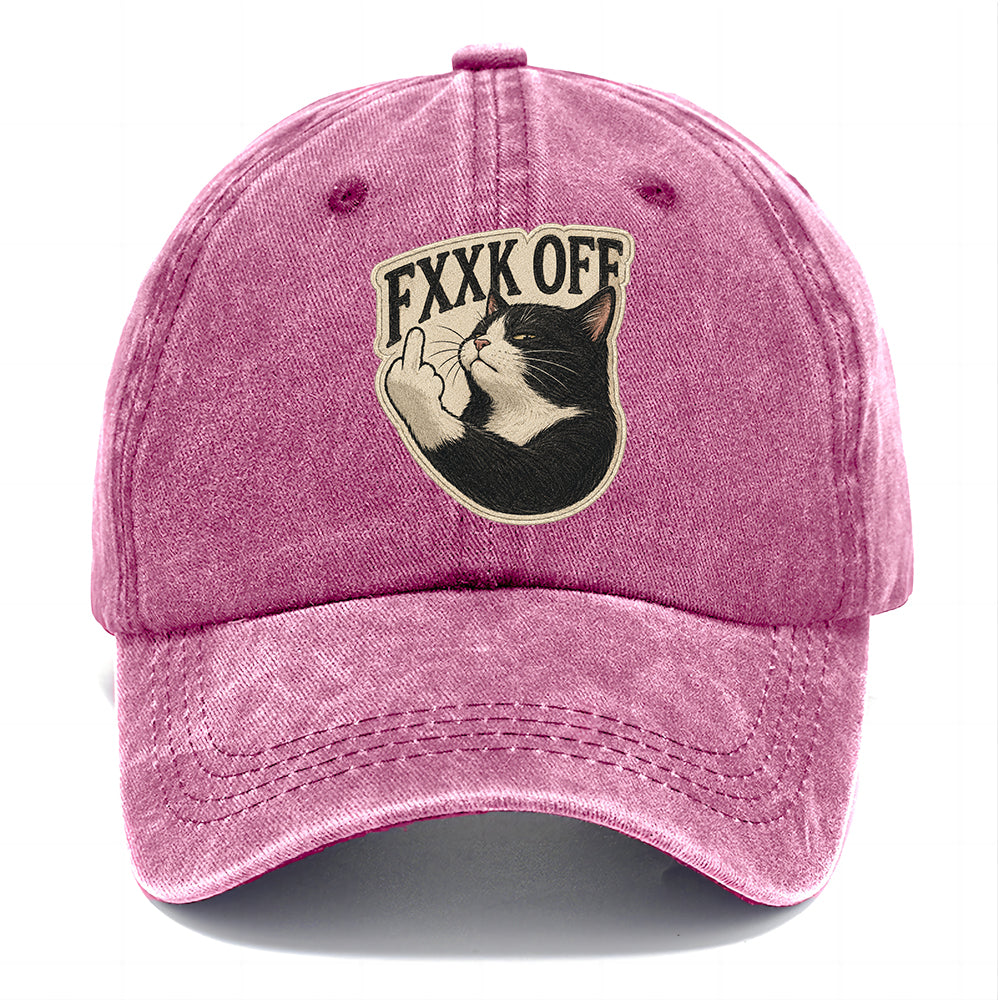 Fxxk Off Cat Classic Cap
