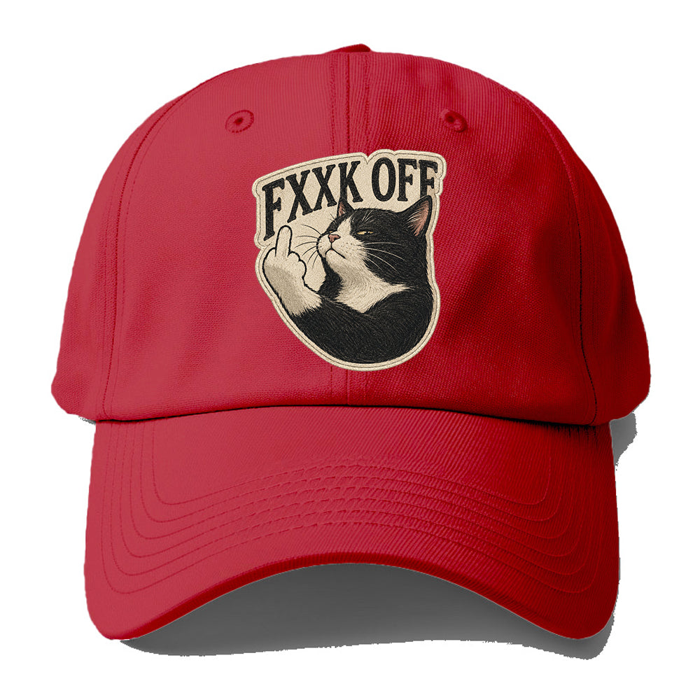 Fxxk Off Cat Baseball Cap