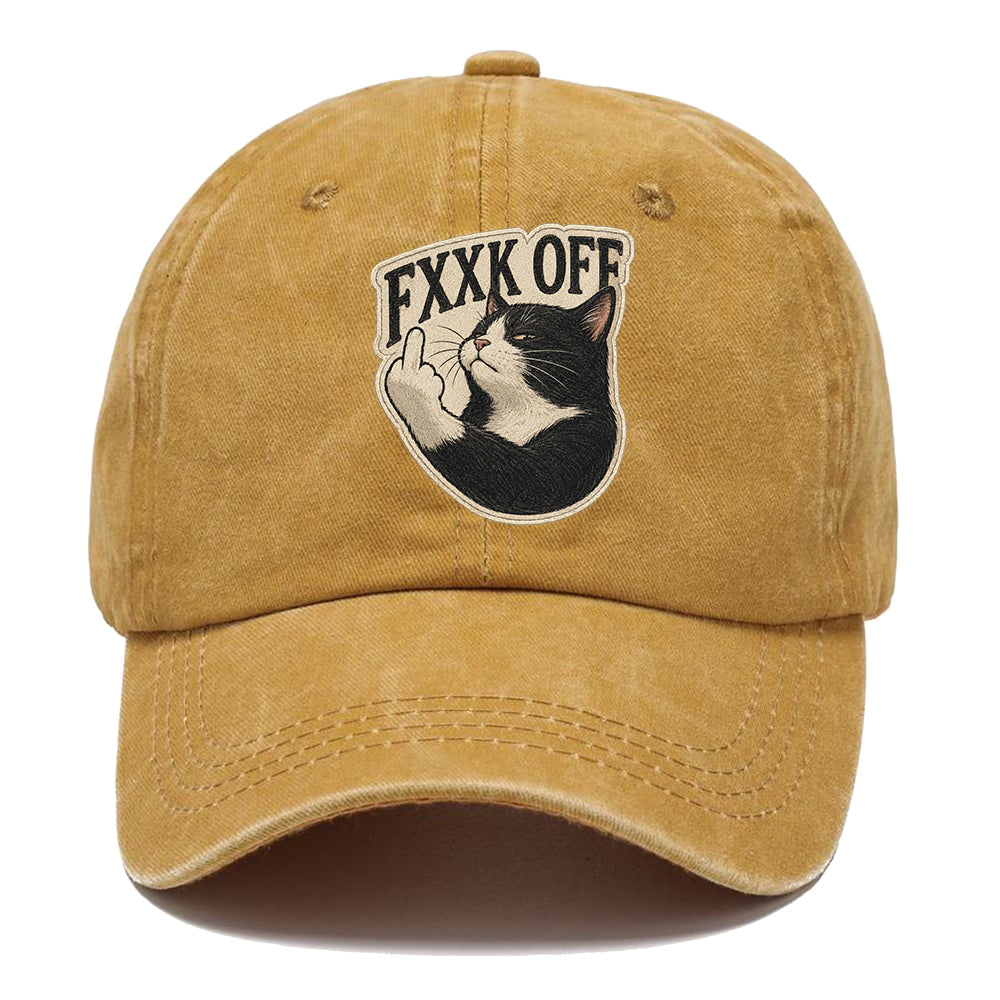 Fxxk Off Cat Classic Cap