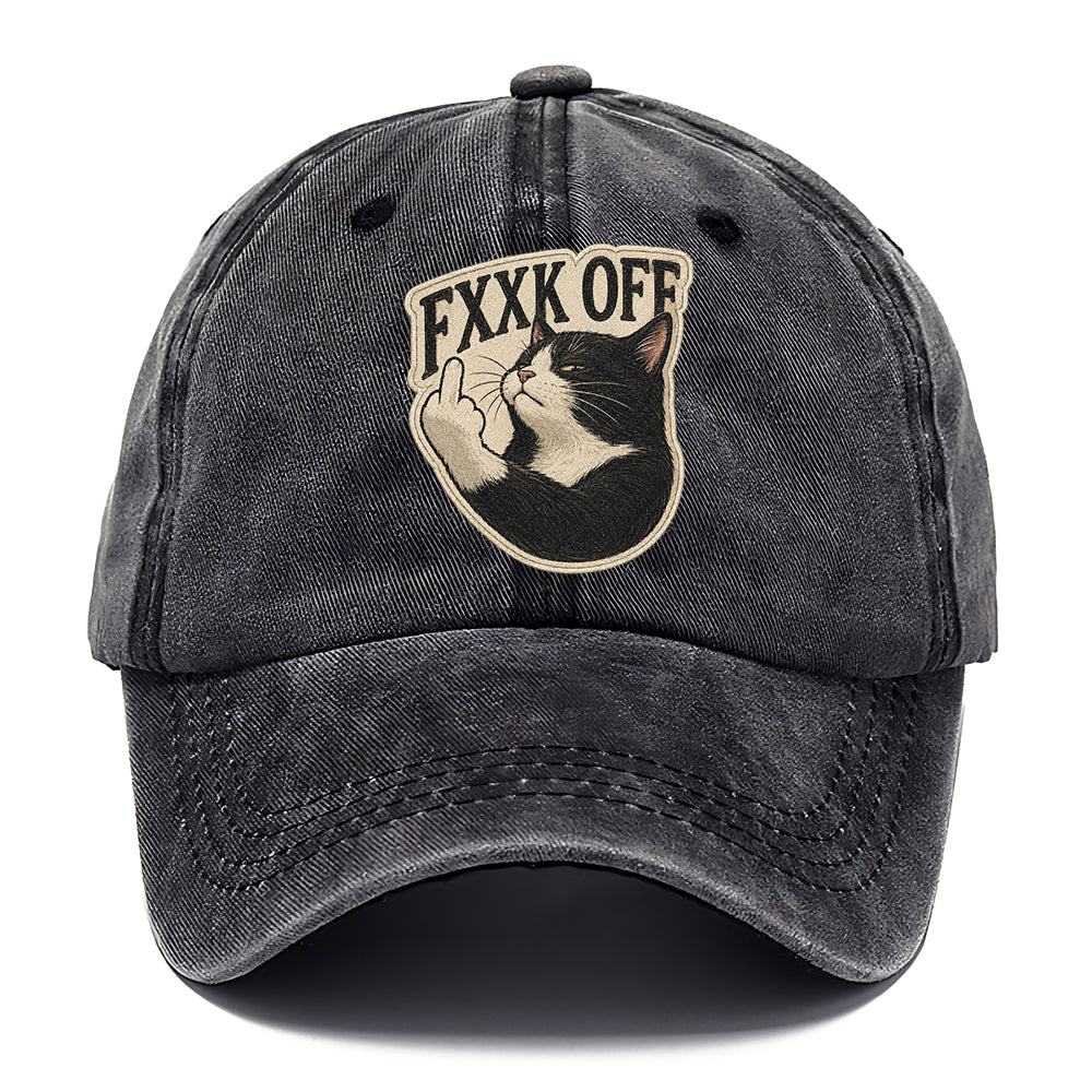 Fxxk Off Cat Classic Cap