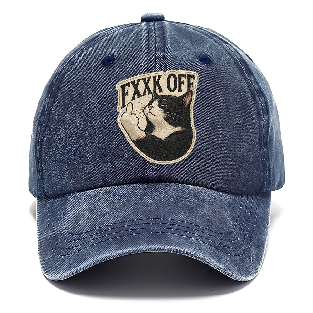 Fxxk Off Cat Classic Cap