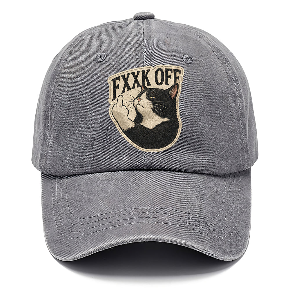 Fxxk Off Cat Classic Cap