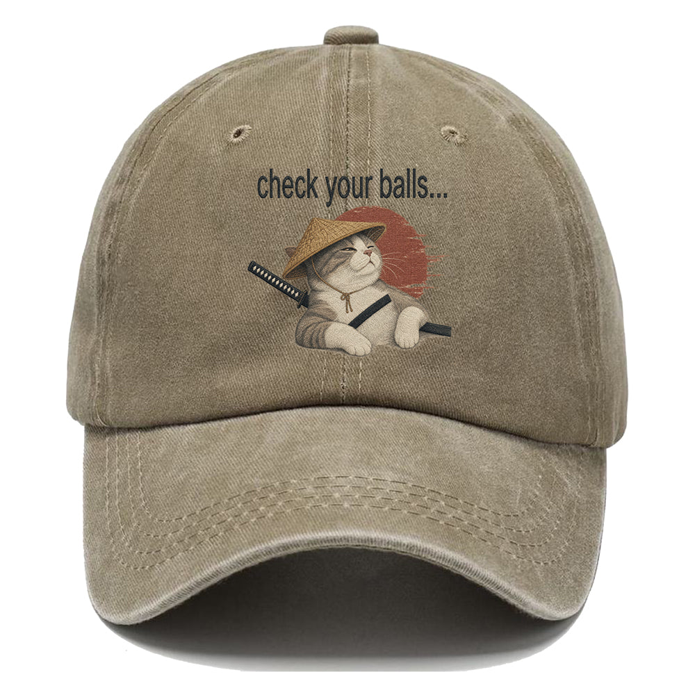 Check Your Balls Classic Cap