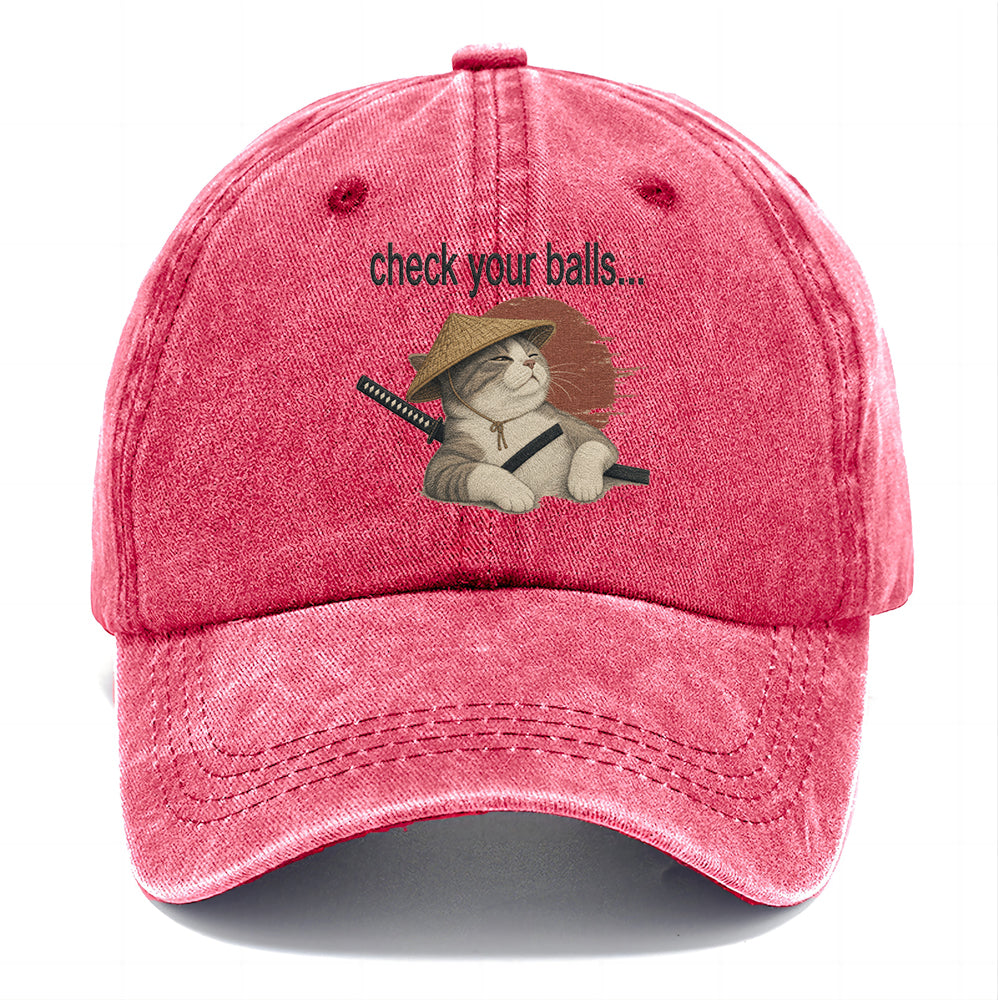 Check Your Balls Classic Cap