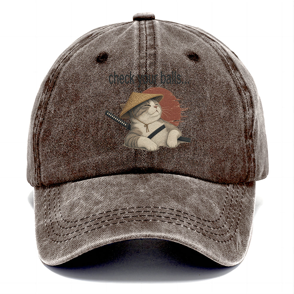 Check Your Balls Classic Cap