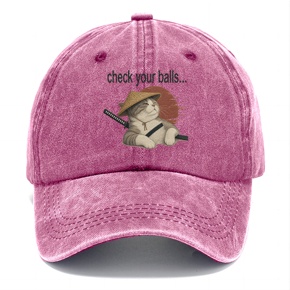 Check Your Balls Classic Cap