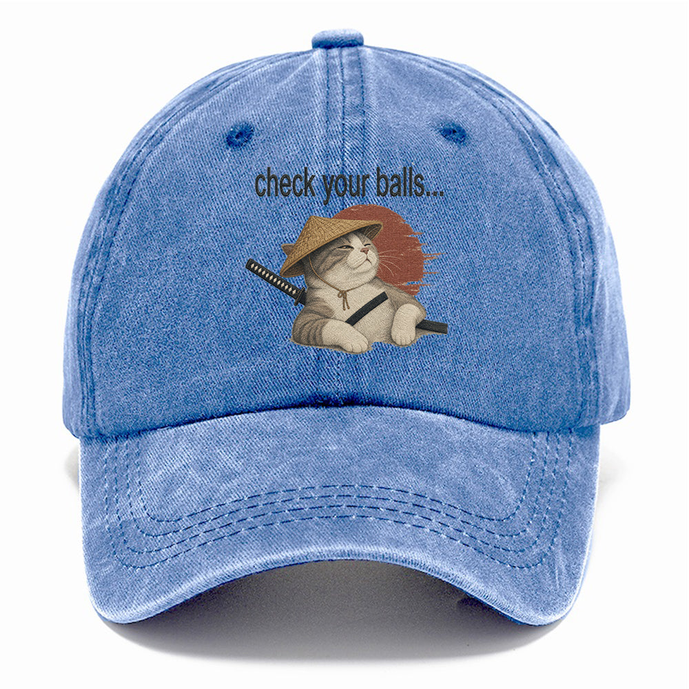 Check Your Balls Classic Cap
