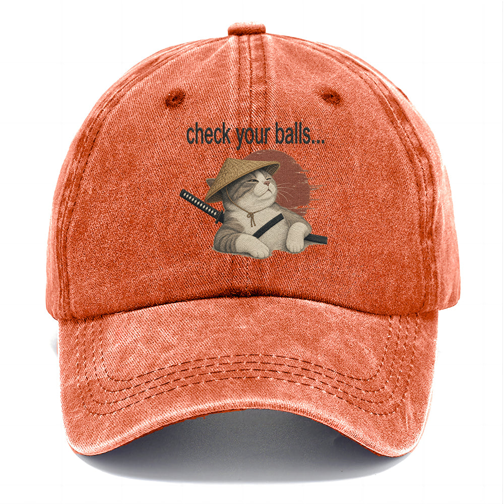 Check Your Balls Classic Cap